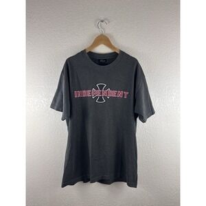 Independent Trucks Skate T-Shirt – Charcoal Gray (Size XL)